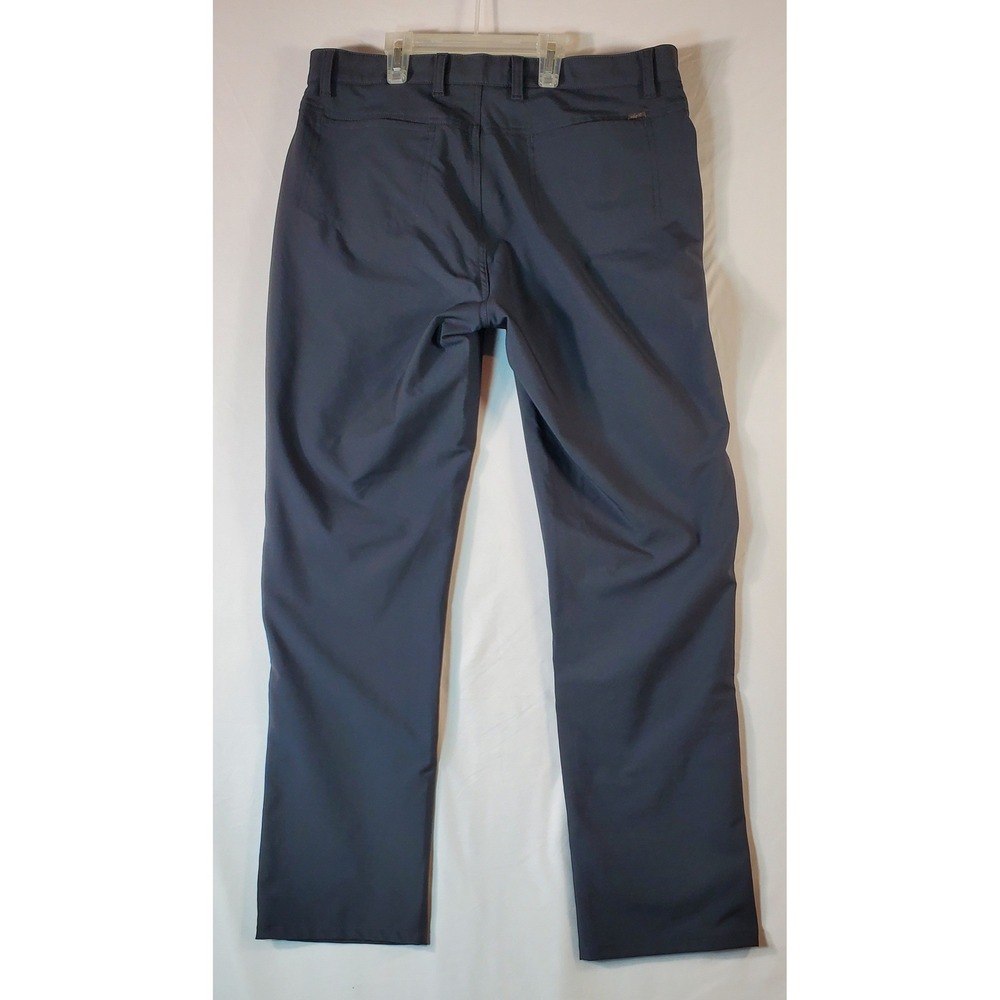 Greg Norman Mens Golf navy‎ blue Pants Straight Fit Stretch Performance 32x29 - Picture 7 of 7